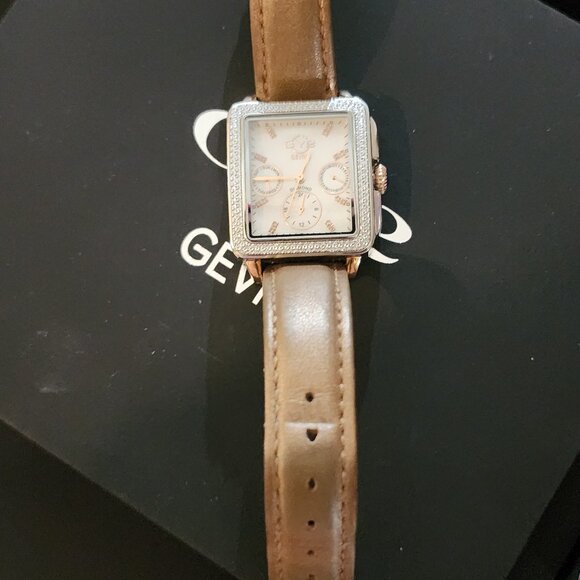 GV2 BY GEVRIL Bari Multi White Mother of Pearl Dial Ladies Watch Item No. 9214. - Picture 9 of 14